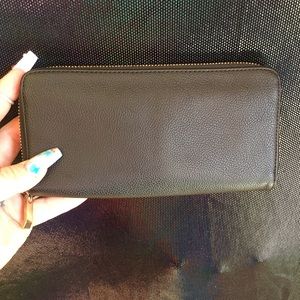 Black Vegan Leather wallet